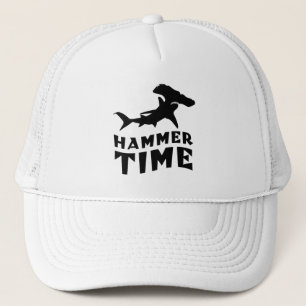 Hamertijd   Ontwerp voor hamerhaaienliefhebbers Trucker Pet