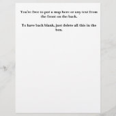 Hamfest Flyer, tweezijdig met de Leverancier van d Flyer (Achterkant)