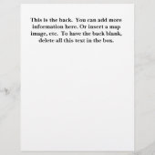 Hamfest Flyers, tweezijdig om aan te passen zoals  Flyer (Achterkant)