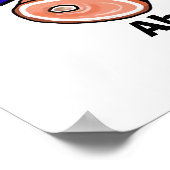 Hamfest "Het gaat niet om vlees" Ham Radio Poster (Hoek)