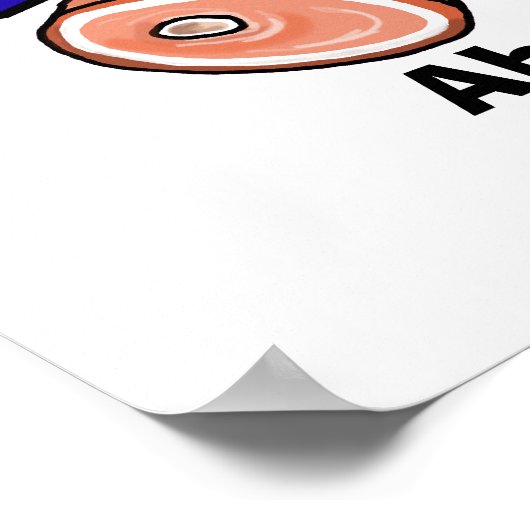 Hamfest "Het gaat niet om vlees" Ham Radio Poster (Hoek)