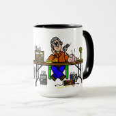 Hamfest Seller Ham Radio Mok past het aan! (Voorkant rechts)