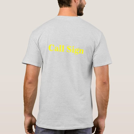 Hamfests Waar Real Hams Zam Radio T-shirt kopen (Achterkant)