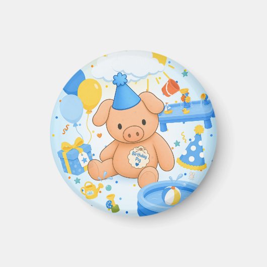 Hamhock's Splashtastic! Sprookjesboek Magneet (Voorkant)