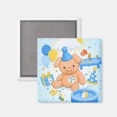 Hamhock's Splashtastic! Sprookjesboek Magneet (Voorkant / Achterkant)