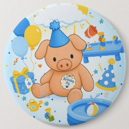 Hamhock's Splashtastic! Sprookjesboek Ronde Button 6,0 Cm