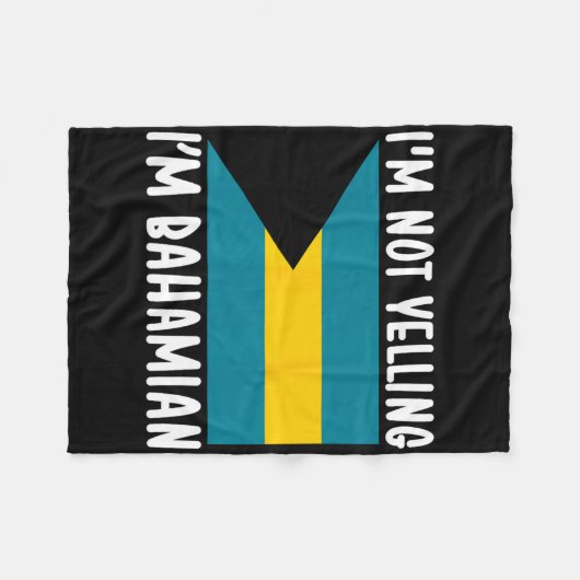 Hamian Queen Nau Hamas Flag Souvenir Travel Vacati Fleece Deken (Voorkant (Horizontaal))