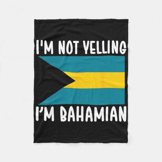 Hamian Queen Nau Hamas Flag Souvenir Travel Vacati Fleece Deken (Voorkant)