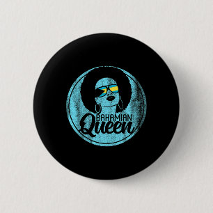 Hamian Queen Nau Hamas Vlag Souvenir Reis Vakantie Ronde Button 5,7 Cm