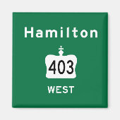 Hamilton 403 magneet (Voorkant)