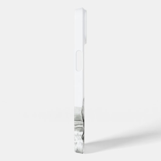 Hamilton ~ Amerikaanse Bison iPhone 14 Hoesje (Achterkant / Rechts)