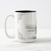 Hamilton ~ Amerikaanse bizon Tweekleurige Koffiemok (Links)