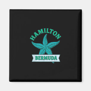 Hamilton Bermuda Ster Vis Reis Vakantie Souvenir Magneet