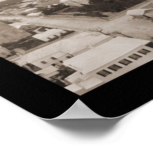 Hamilton Bermuda Tower Foto 1911 Poster (Hoek)