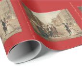 Hamilton blaast door Wall Street Cadeaupapier (Rol Hoek)