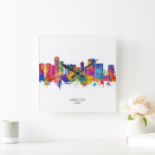 Hamilton Canada Silhouet Vierkante Klok (Huis)