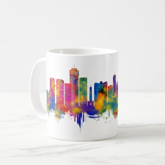 Hamilton Canada Skyline Koffiemok (Voorkant links)
