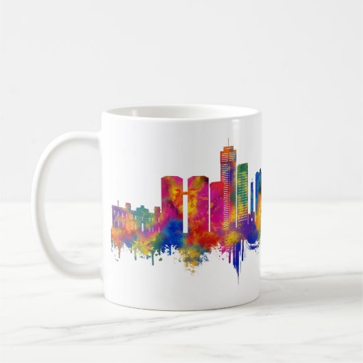 Hamilton Canada Skyline Koffiemok (Links)