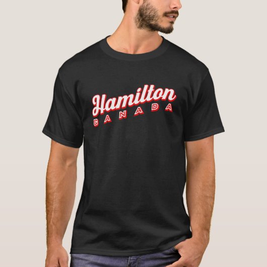 Hamilton Canada T-shirt (Voorkant)