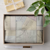 Hamilton, Carthage, Bushnell, Lincoln en LaHarpe Tissuepapier (Geschenk)