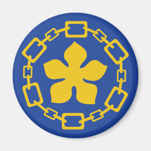 Hamilton City vlag Ontario Canada symbool Magneet