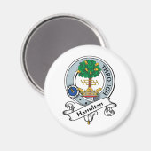 Hamilton Clan Badge Magneet (Voorkant / Achterkant)