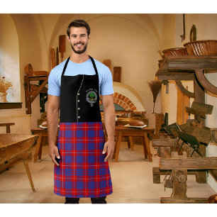 Hamilton Clan Badge & Tartan Kilt Schort
