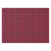 Hamilton Clan Bright Red en Royal Blue Tartan Tafelkleed (Voorkant (Horizontaal))