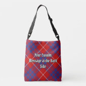 Hamilton Clan Rood Tartan Crossbody Tas (Achterkant)