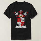 Hamilton Coat of Arms Family Crest T-shirt (Design voorkant)