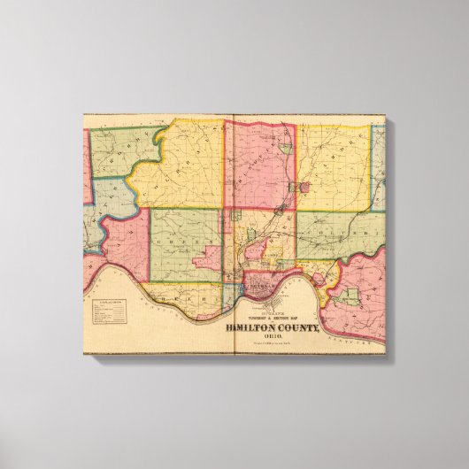 Hamilton County Canvas Afdruk (Voorkant)