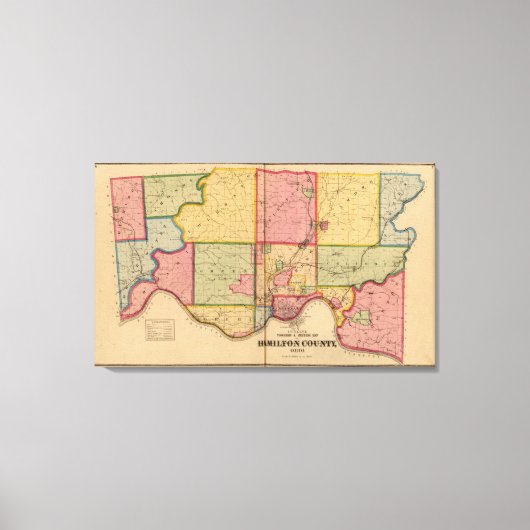 Hamilton County Canvas Afdruk (Voorkant)