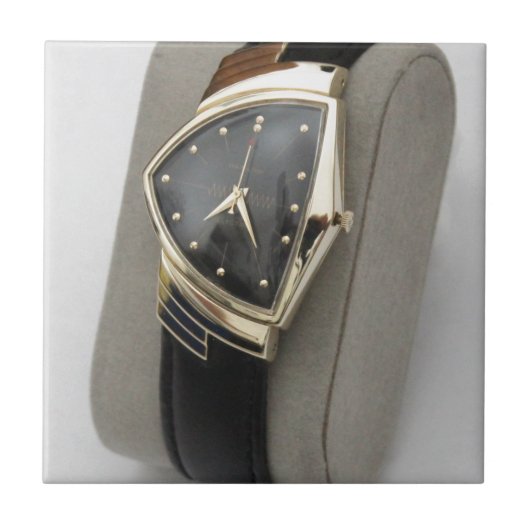 Hamilton Electric Ventura Watch c.1957 Tegeltje (Voorkant)