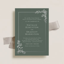 Hamilton Elegante Salie Zilver Folie Groenery Trou