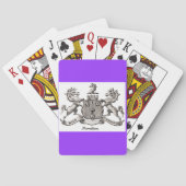 HAMILTON FAMILY CREST - PLAYING CARDS SPEELKAARTEN (Achterkant)