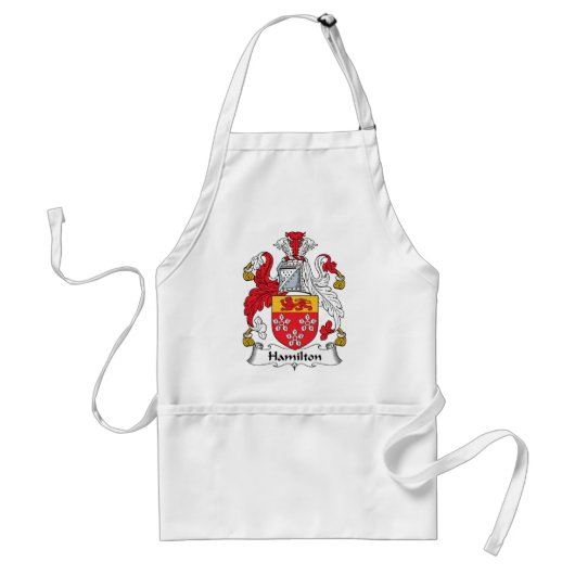 Hamilton Family Crest Standaard Schort (Voorkant)