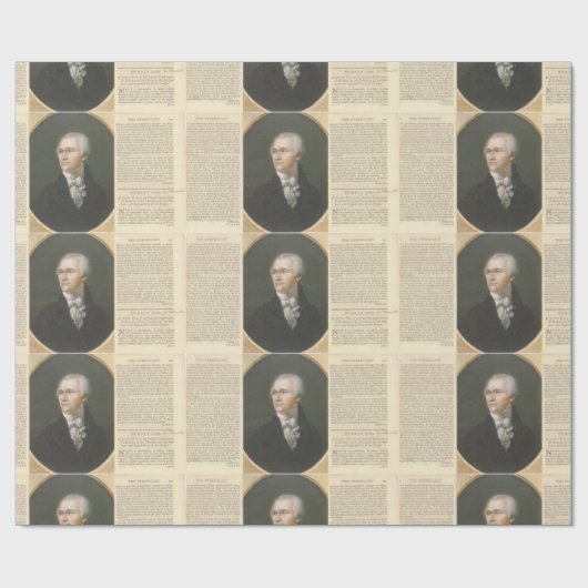 Hamilton & Federaliseverpakkingspapier Cadeaupapier (Vlak)