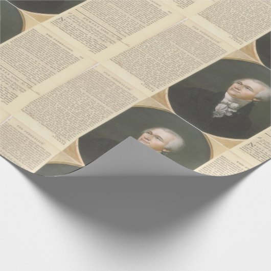 Hamilton & Federaliseverpakkingspapier Cadeaupapier (Hoek)