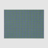 Hamilton Green Scottish Tartan Tissuepapier (Voorkant)