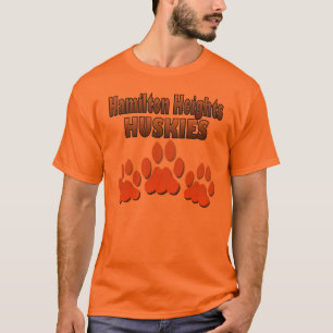 Hamilton Heights Huskie Paws T-shirt