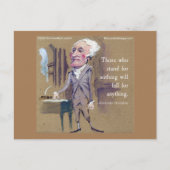 Hamilton "Herfst 4 om het even welk"Grafisch Brief Briefkaart (Voorkant)