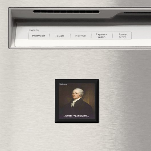 Hamilton "Herfst for any" Quote Magnet (Insitu (Vaatwasser))