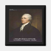 Hamilton "Herfst for any" Quote Magnet (Voorkant)