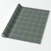 Hamilton Hunting Modern Clan Tartan Wrapping Paper Cadeaupapier (Uitgerold)