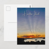 Hamilton Island Zonsondergang Briefkaart (Voorkant / Achterkant)