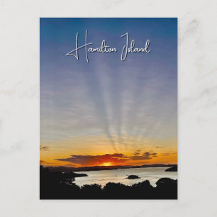 Hamilton Island Zonsondergang Briefkaart