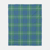 Hamilton Jacht Oude Plaid Fleece Deken (Voorkant)