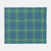 Hamilton Jacht Oude Plaid Fleece Deken (Voorkant (Horizontaal))