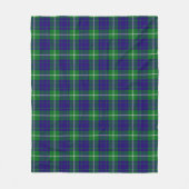 Hamilton Jachtplaid Fleece Deken (Voorkant)