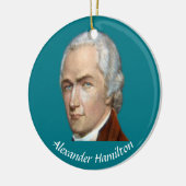 Hamilton Kerstsierent Keramisch Ornament (Links)